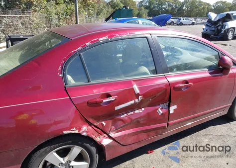 2008 Honda Civic Ex-L из США, поврежденный, VIN 2HGFA169X8H519441